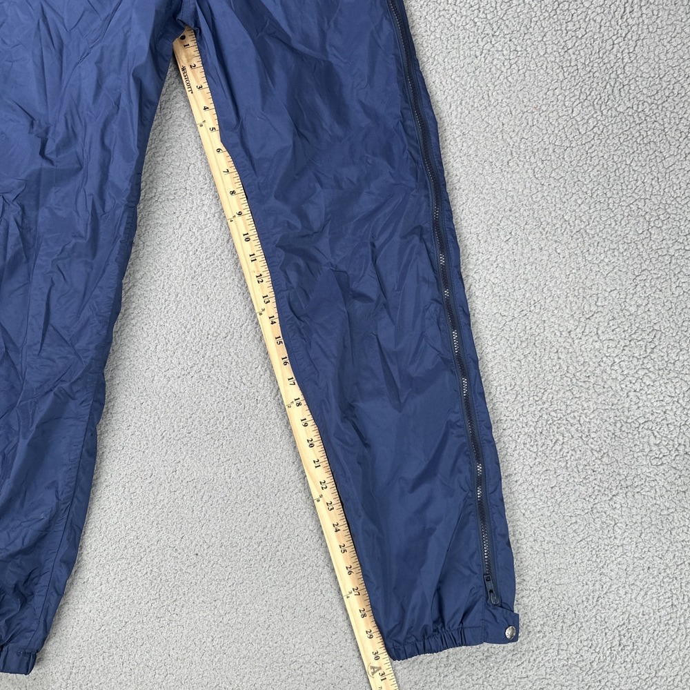 VTG 80s The North Face Gore-Tex Nylon Pants Men Medium Blue Side Zip Made in USA - Picture 8 of 16
